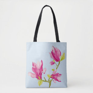 Tulip Magnolias on a Tote  Bag