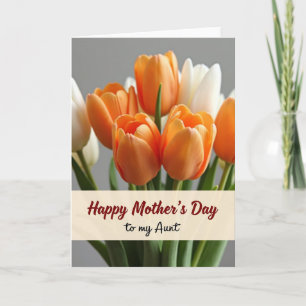 Tulip Mothers Day Wish Card