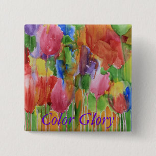 Tulip Palooza Button
