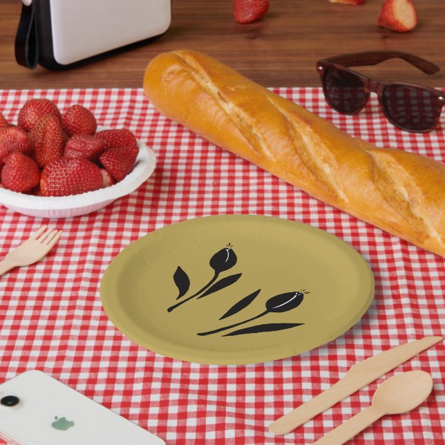 Tulip Paper Plate (Picnic)