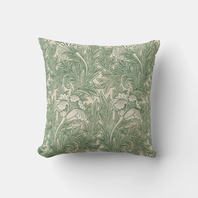 Tulip Pattern (1875) By William Morris Cushion (Front)