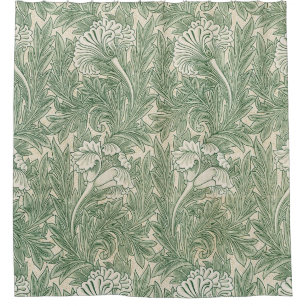 Tulip Pattern (1875) By William Morris Shower Curtain