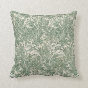 Tulip Pattern (by William Morris) Cushion