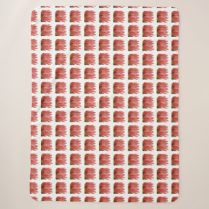 Tulip Pattern Sherpa Blanket