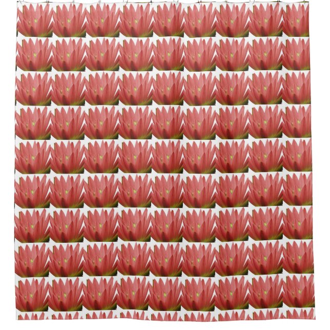 Tulip Pattern Shower Curtain (Front)