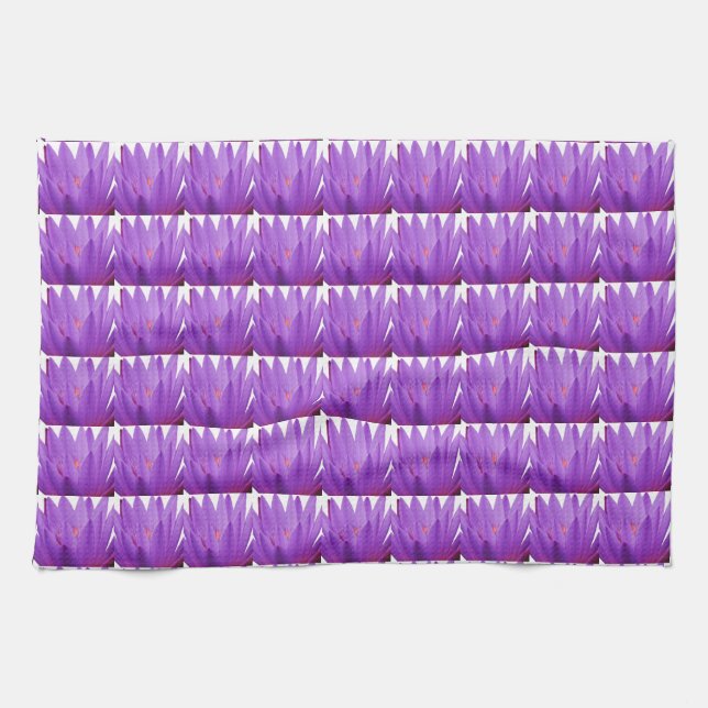 Tulip Pattern Tea Towel (Horizontal)