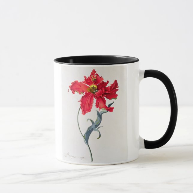 Tulip: Perroquet Rouge Mug (Right)