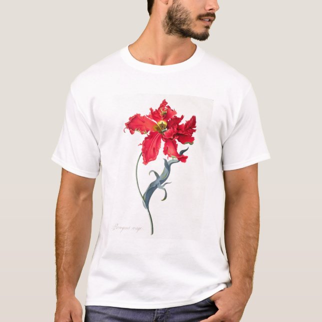 Tulip: Perroquet Rouge T-Shirt (Front)