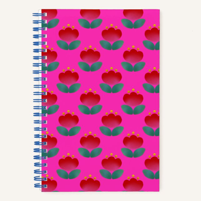 Tulip Pink Notebook (Front)