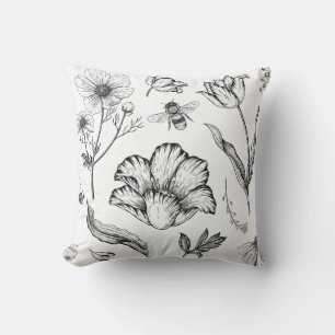 Tulip - Poppy  Cushion