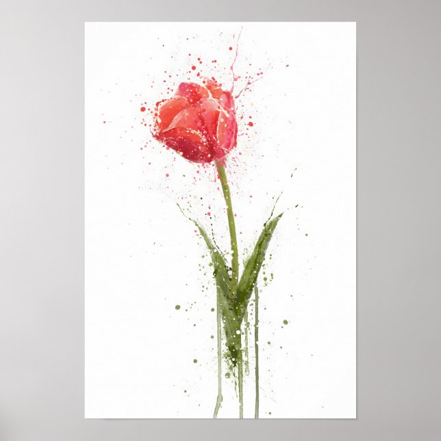  Tulip Poster (Front)
