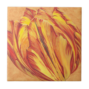 Tulip Power I Ceramic Tile