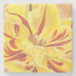 Tulip Power II Stone Coaster