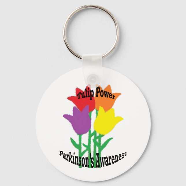 Tulip Power Key Ring (Front)