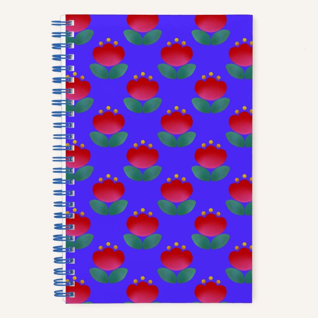 Tulip Purple Notebook (Front)