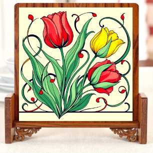 Tulip Radiance Ceramic Tile