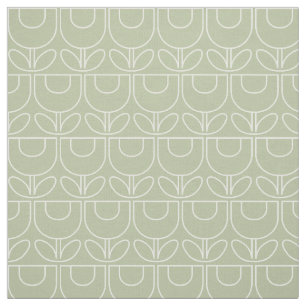 Tulip sage fabric
