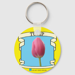Tulip Seed Packet Key Ring
