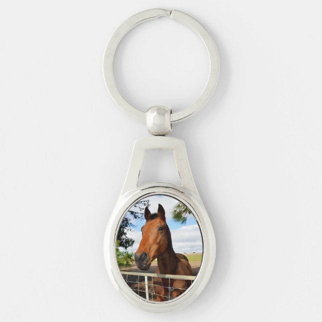 Tulip The Horse, Keyring (Front)