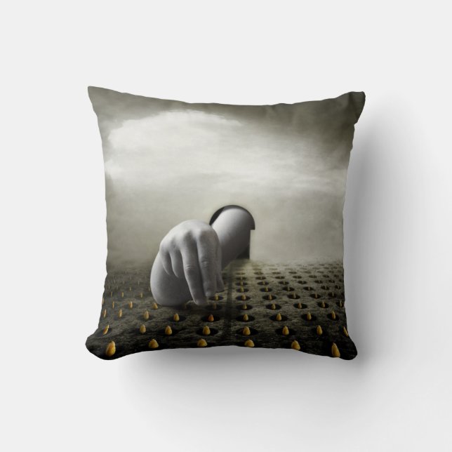 Tulip thief 2013 cushion (Front)