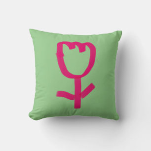 Tulip   Throw Pillow