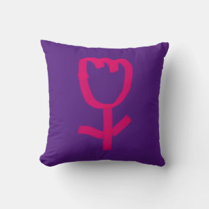 Tulip Throw Pillow