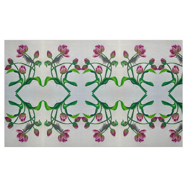 Tulip Titmouse Fabric (Fat Quarter)