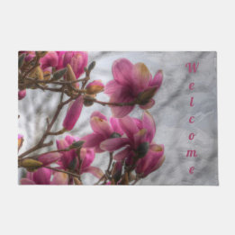 Tulip Tree Blossoms  Doormat