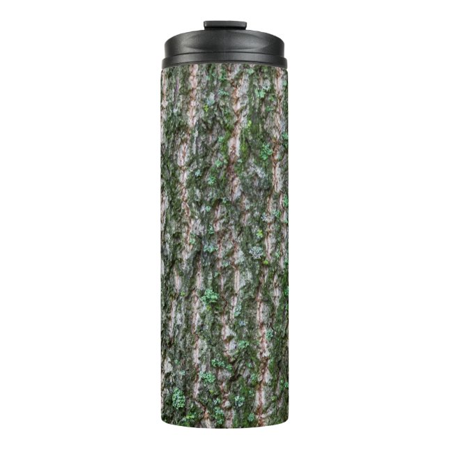 Tulip tree trunk thermal tumbler (Front)