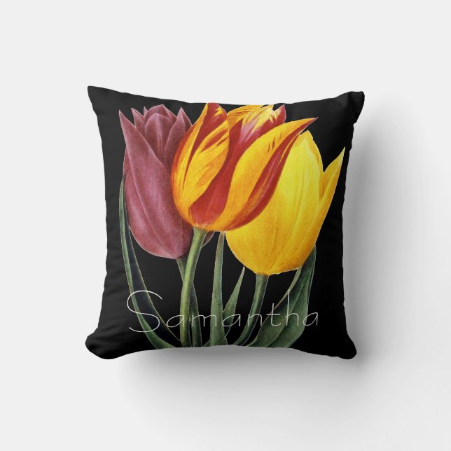 Tulip (Tulipa Gesneriana) Cushion (Front)