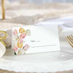 Tulip Wedding Place Card