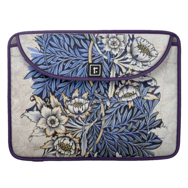 "Tulip & Willow" by William Morris Sleeve For MacBook Pro (Front Closed)