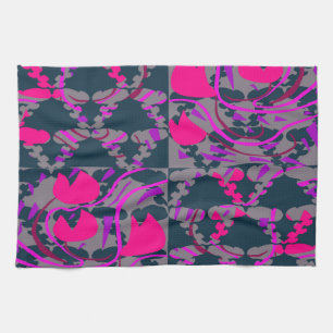 Tulipbulbs Roses Tea Towel