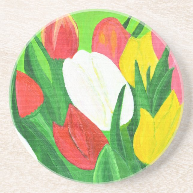Tulips2 Coaster (Front)