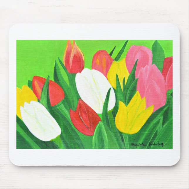 Tulips2 Mouse Pad (Front)