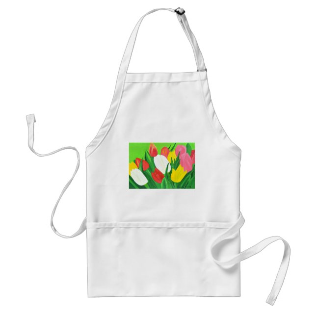 Tulips2 Standard Apron (Front)
