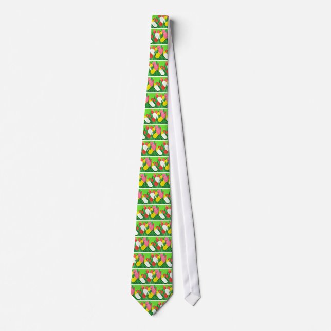 Tulips2 Tie (Front)