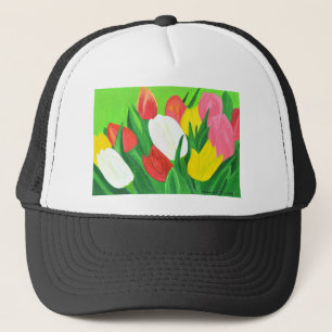 Tulips2 Trucker Hat