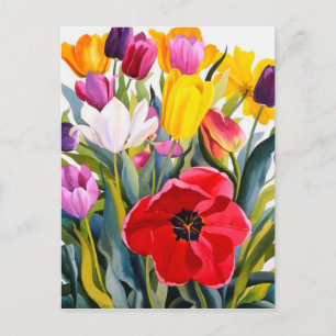Tulips 2007 postcard