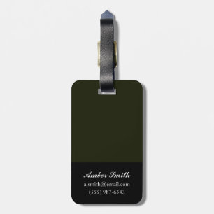 Tulips 2013 luggage tag