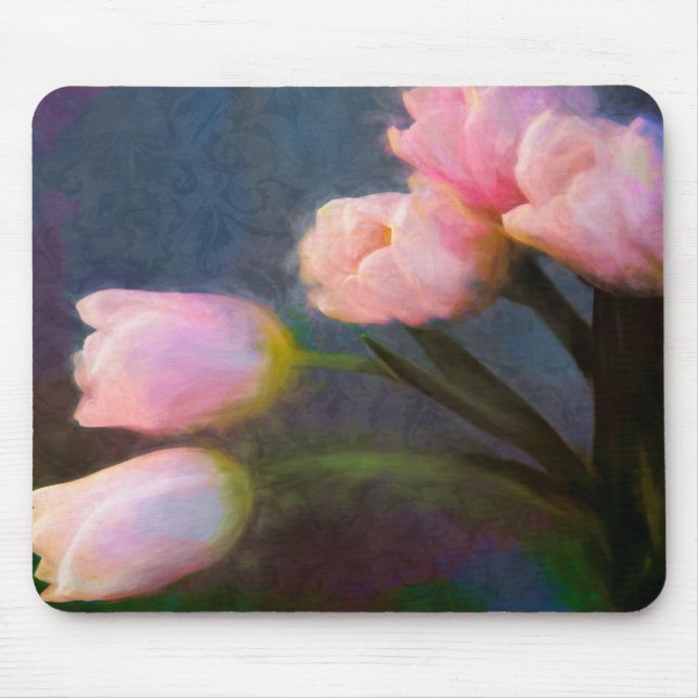 Tulips 2 mouse pad (Front)