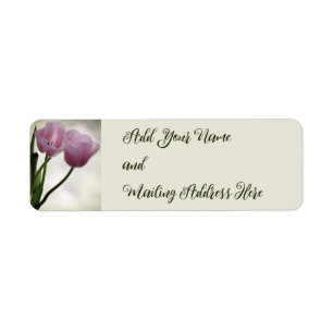Tulips 3265 return address label