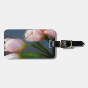 Tulips 3 luggage tag