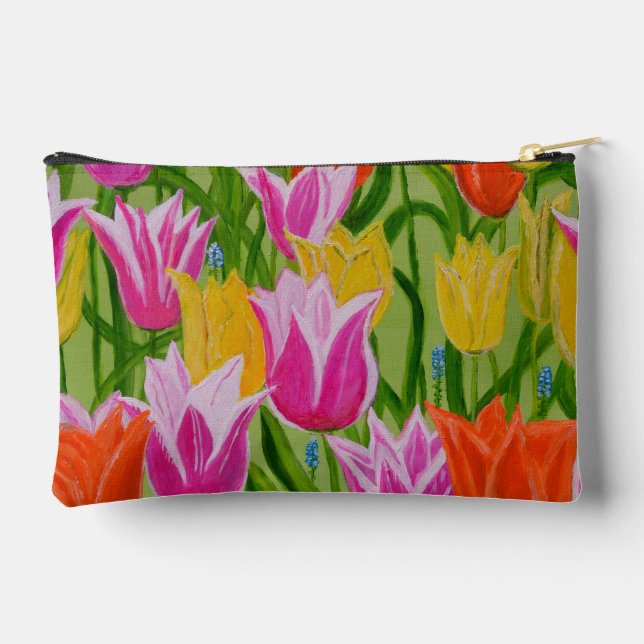 Tulips  accessory pouch (Back)