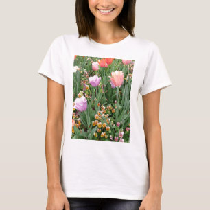 Tulips and Pansies T-Shirt