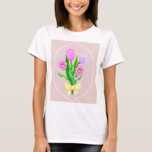 Tulips and pansies T-Shirt