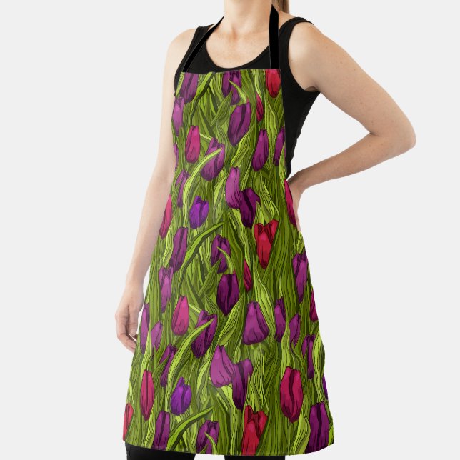 Tulips Apron (Insitu)