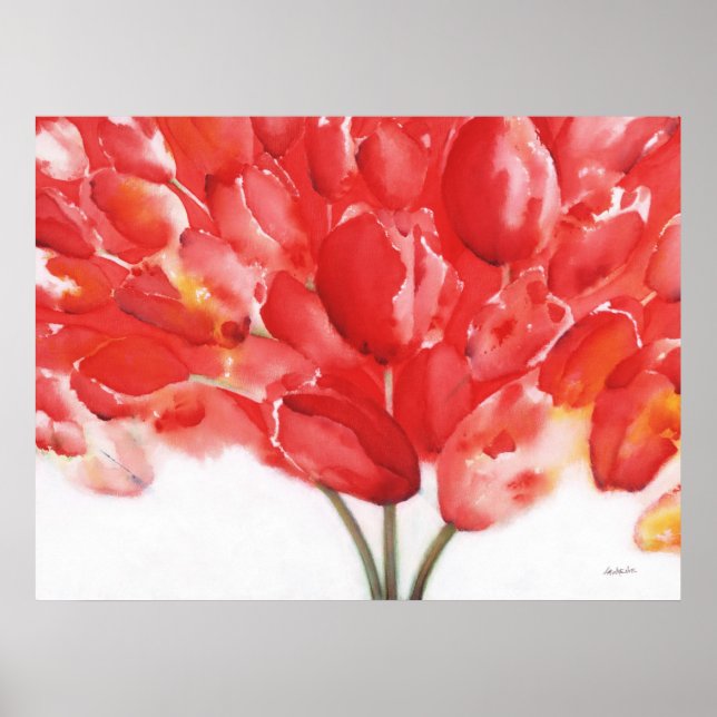 "Tulips are People II" Poster (Front)