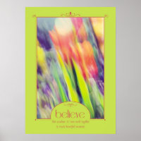 Tulips Art Believe