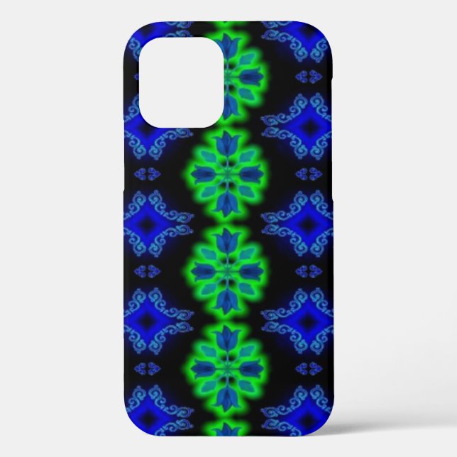 Tulips Artdeco in Retro Style Case-Mate iPhone Case (Back)